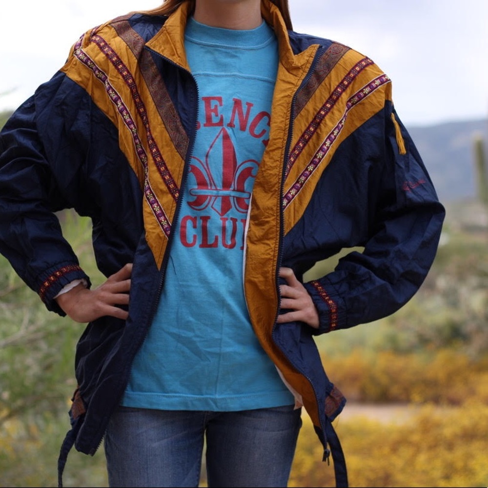 Vintage Oleg Cassini Windbreaker